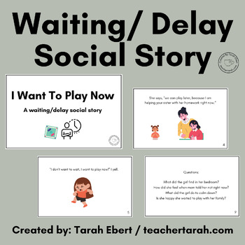 Preview of Waiting Delay Social Story