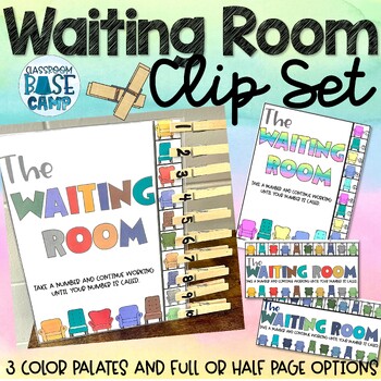 Preview of Waiting Room Clip Chart