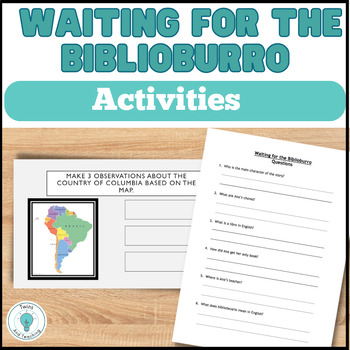 Preview of Waiting for the Biblioburro Activities for Reading Comprehension