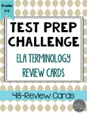 Test Prep Challenge: ELA Concept and Term Review Cards