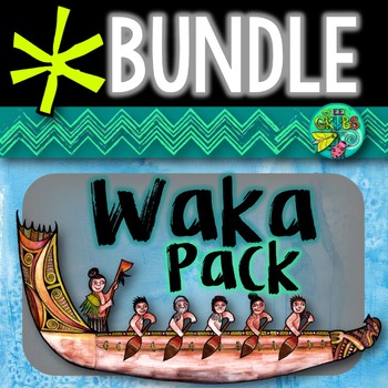 Preview of Waka Bundle {3D Waka Taua, Facts Booklet, Clip Art & Wall Display}