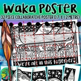 Waka Whakatauki Banner & 32 piece Collaborative Poster