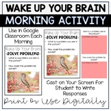 Wake Up Your Brain! (September)