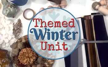 Preview of Waldorf Inspired Winter Themed Unit-Lesson Plans