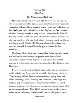 Preview of Waldorf Saints & Heroes: Harriet Tubman, Part 2