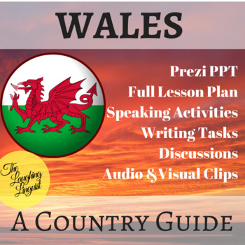 Preview of Wales - A Country Overview w/ Prezi PPT, Activities & Lesson Plan