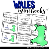 Wales Country Mini Books for Social Studies