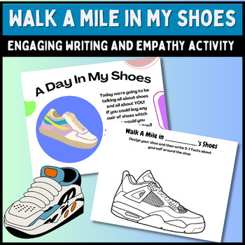 Preview of Walk A Mile In My Shoes- Get to know me activity