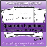 Solving Quadratic Equations using Square Root Method Walk 