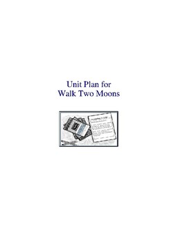 Preview of Walk Two Moons Complete Literature and Grammar Unit