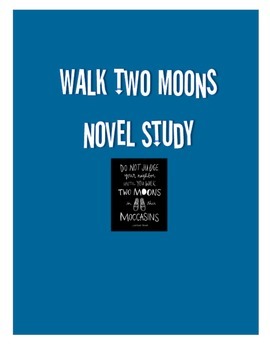 Preview of Walk Two Moons Novel Study