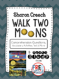 Walk Two Moons Novel Study {Comprehension Question, Vocabu