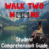 Walk Two Moons Student Comprehension Study Guide: Independ