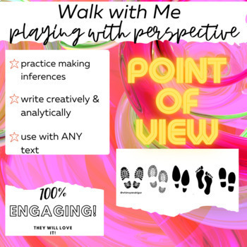 Preview of Walk With Me-Creative Writing-Multiple Perspectives