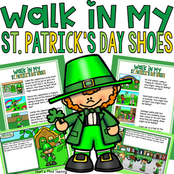 Preview of Walk in my LEPRECHAUN shoes empathy activity