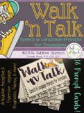 Walk 'n Talk: Speech & Language Prompts for Transitions