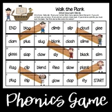 Walk the Plank--Consonant Blends and Digraphs Games