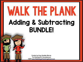 Preview of Pirate Addition and Subtraction BUNDLE!