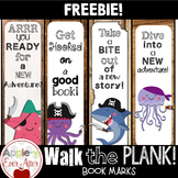 Walk the Plank Series - Pirate Bookmark Freebie