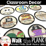 Walk the Plank Series - Wooden Pirate Book Genre Labels