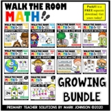 Walk the Room Math Packs: Growing Bundle