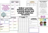 Walker Learning Investigations Planning, Tracking and Refl