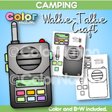 Walkie-Talkie Craft Camping Day Theme Activities | Summer 
