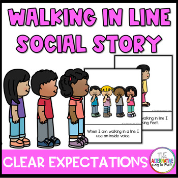 Preview of Walking In Line Social Narrative