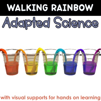 Preview of Walking Rainbow Science Experiment for Special Education
