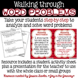 Walking Through Word Problems: Step-by-Step Strategies