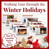 Winter Holidays Around the World Walking Tour | Christmas Gallery Walk Activity