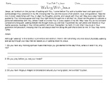 Walking With Jesus Worksheet: Cultivate a Closer Relationship