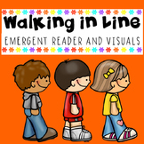 Walking in Line Emergent Reader and Visuals