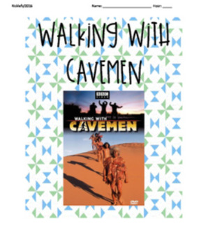 Preview of Walking with Cavemen Bundle - Video Guide and Slides Lecture (Evolution/Darwin)