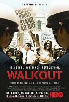 Preview of Walkout Movie Guide Questions in English & Spanish. Chicano Movement Film