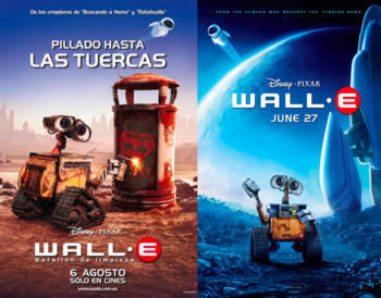 Preview of Wall-E Movie Guide in Spanish & English | Pixar | Science and Technology