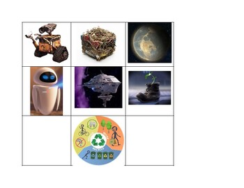 Preview of Wall-E Movie Printable Activity