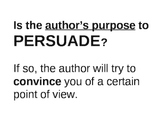 Wall Resource: Author's Purpose