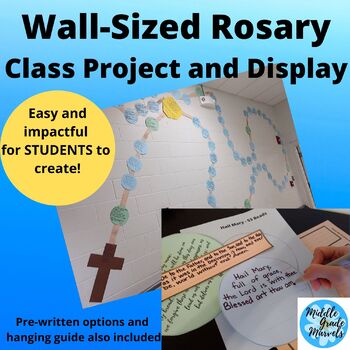 Preview of Wall-Sized Rosary Class Project and Display