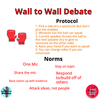 Preview of Wall-to-wall debate poster