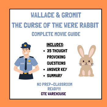 Preview of Wallace & Gromit: The Curse of the Were-Rabbit Movie Guide with Answer Key