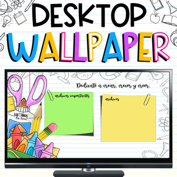 Preview of Wallpaper Background Organization | Fondos de pantalla