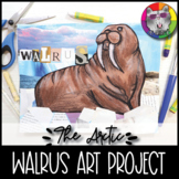Walrus Art Project, Arctic Animal Winter Art Lesson Activi