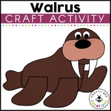 Walrus Craft Arctic Animals in Winter Activities Bulletin 