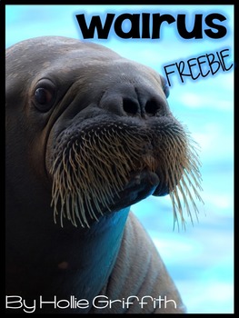Preview of WALRUS FREEBIE I Book, Craft, Reading Comprehension, Writing