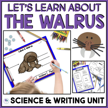 Preview of Walrus Life Cycle Lesson Plans For Arctic Animals First Grade 2nd Grade Science