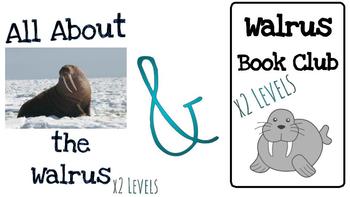 Preview of Walruses Book Club Bundle