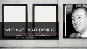 Preview of Walt Disney Biography Project