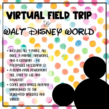 Preview of Walt Disney World Virtual Field Trip // Distance Learning