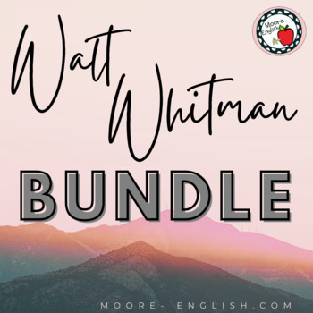 Preview of Walt Whitman Bundle (5 texts, 100+ questions, 42 pages) / Print + Digital